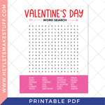 Printable Valentine's Day Games Bundle